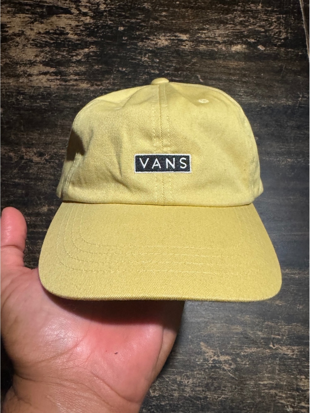 Cotton baseball cap, Vans Curved Bill Strapback Hat((0116)